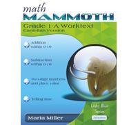 Math Mammoth Grade 1-A Worktext (Canadian Version)