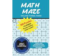 Math Maze: Volume Three: Hard