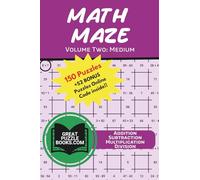 Math Maze: Volume Two: Medium