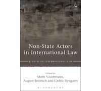 Math Noortmann Non-State Actors in International Law (Tascabile)