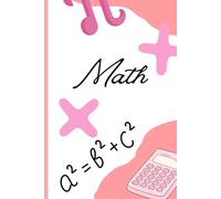 Math notebook: for math lessons and test
