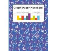 Math Notebook Graph Paper: Perfect for Students, Teachers & Engineers | 1cm Quad Ruled Graph Paper | Ideal for Math, Geometry, Algebra & Science ... Cover | 8.5" x 11" Notebook with 120 Sheets