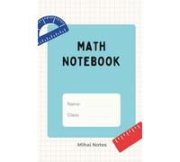 Math Notebook Ideal for calculations and exercises: 140 pages A5 5.5x8.5in