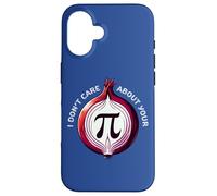 Math Pi Day Non mi interessa la tua opinione Pi Cipolla Scienza Custodia per iPhone 16