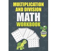 Math Practice Work Multiplication and Division Math Workbook Grade (Tascabile)