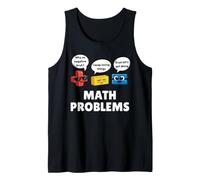 Math Problems Symbols Funny Back to School Men Women Kids Canotta
