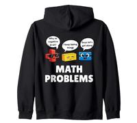 Math Problems Symbols Funny Back to School Men Women Kids Felpa con Cappuccio
