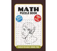 Math Puzzle Book: Word Search with Easy to Read Print about Math, Calculus, Mathematics and More| 6x9 inches, 110 Pages|50+ Puzzles... Gift for Vacations, Holidays and Free Times