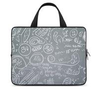 Math Question - Custodia per computer portatile, ultrasottile, impermeabile, 10", con cinghia da polso
