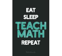 Math Teacher Back to School Teaching Graph Notebook: Graph Paper Notebook, Grid Paper for Math and Science Students, Quad Ruled 4x4 (110 Pages, 6x9)