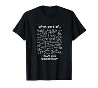 Math Teacher Funny Algebra - Maglietta con formule matematiche Maglietta