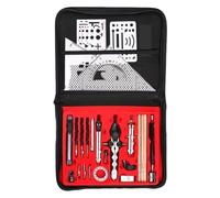 Math Toolset Incluso Strumento Separatore Modelli di Disegno Set Square Eraser Penne Conservazione Custodia Professionale