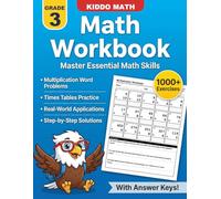 Math Workbook for Grade 3 - Multiplication and Division Exercises with Word Problems: Over 1000 Multi-Digit Math Exercises with Answer Key | Math Practice Workbook for Kids Ages 8-9