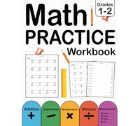 Math Workbook For Grades 1-2 With Addition, Subtraction, Multiplication, Division, Measurement With Answers Key: Math Practice Problems For 1st & 2nd ... Exercises | Math Worksheets For Kids Ages 6-8