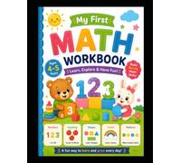 Math Workbook for kids age 4-5: Interactive Number Tracing and Counting Activities for Kids Ages 4-5 , Fun Early Learning Math Skills Book to Boost Focus and Attention