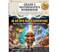 Math Workbook Grade 2 - Visual Block World RPG Quest: Engaging Addition, Subtraction, and Place Value Practice for Reluctant and Visual Learners