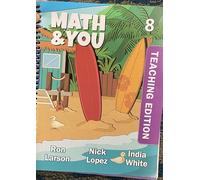 Math & YOU (2025) - Grade 8 Teaching Edition