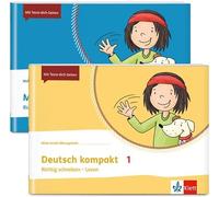 Mathe + Deutsch kompakt 1: 2 Übungshefte im Paket: Mathe kompakt, De (Tascabile)