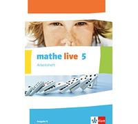 mathe live 5. Ausgabe N: Arbeitsheft mit Lösungsheft Klasse 5 (mathe (Tascabile)
