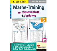 Mathe-Training zur Wiederholung und Festigung Klasse 5 - 45 motivierende Rechenbeispiele | Grundrechenarten, Größen, Geometrie | Dreifach ... Rechenbeispiele in 3 Differenzierungsstufen