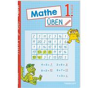 Mathe üben 1. Klasse: Zahlen und Mengen erkennen, Zahlenquadrate ausfüllen, Sachaufgaben lösen