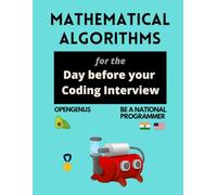 Mathematical Algorithms for the day before your coding interview: 10