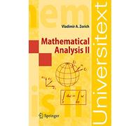 Mathematical Analysis II