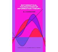 Mathematical Foundations of Information Theory