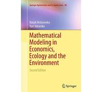 Mathematical Modeling in Economics, Ecology and the Environment: 88