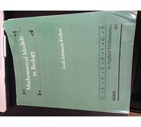 Mathematical Models in Biology: Siam Classics In Applied Mathematics 46