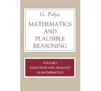 George Polya – Mathematics and Plausible Reasoning Vol. 1 – Tascabile