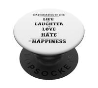 Mathematics of Life Complex Equation Formula Math Lover Fun PopSockets PopGrip Adesivo