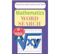 Mathematics Word Search Puzzle Book: Word Searches with Easy to Read Print about Mathematics, Maths, Algebra, Trigonometry and More | 6x9 inches, 106 ... Vacation, Holiday, Family, Free & Fun Times