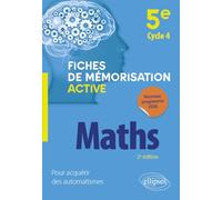 Mathématiques - 5e cycle 4 - Nouveau programme 2026