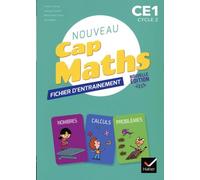 Mathématiques CE1 Cap Maths: Cahier de Géométrie + Fiches d'entraîment