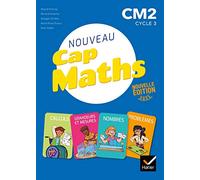 Mathématiques CM2 Cycle 3 Cap Maths: Pack en 3 volumes : Manuel + cahier de géométrie + le dico-maths