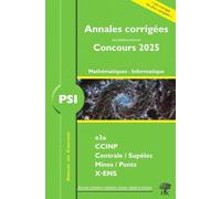 Mathématiques, Informatique PSI: concours e3a CCINP Mines Centrale Polytechnique