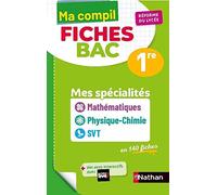Mathématiques, Physique-Chimie, SVT 1re Mes spécialités