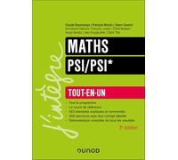 Mathématiques PSI/PSI*: Tout-en-un