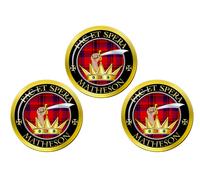 Matheson Scozzese Clan Palla da Golf Marcatori