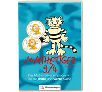 Mathetiger 3/4. CD-ROM: Einzellizenz, bis zu 3 Anwender. Das Mathematik-Lernprogramm für die dritte und vierte Klasse