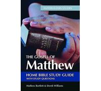 Mathew Bartlett The Gospel of Matthew Bible Study Guide (Tascabile)