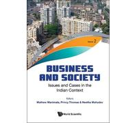 Mathew Manimala Business And Society: Issues And Cases In The (Copertina rigida)
