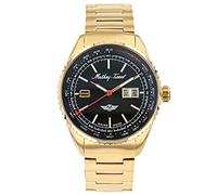 Mathey-Tissot Orologio da uomo con movimento al quarzo svizzero, quadrante multifunzione, cronometraggio di precisione, costruzione durevole, stile quotidiano, orologio casual e funzionale da uomo
