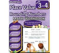 Mathflare Publi Place Value and Expanded Notations Math Workbook 4th (Tascabile)