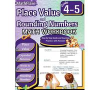 Mathflare Publi Place Value and Expanded Notations Math Workbook 4th (Tascabile)