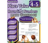 Mathflare Publi Place Value and Rounding Numbers Workbook 4th and 5t (Tascabile)