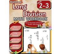 Mathflare Publishing Long Division Math Workbook 2nd and 3rd Grade (Tascabile)