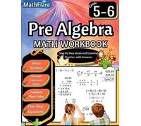 Mathflare Publishing Pre Algebra Workbook 5th and 6th Grade (Tascabile)