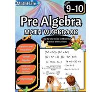 Mathflare Publishing Pre Algebra Workbook 9th and 10th Grade (Tascabile)